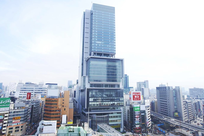 Het Hikarie Shibuya gebouw
