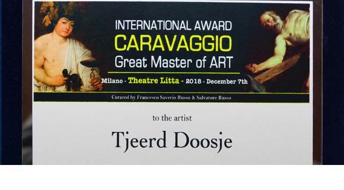 International Prize Caravaggio (Italië) in bezit!