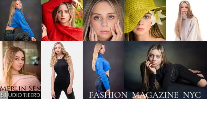 Merlin “Teen of the Month” bij Fashion Magazine NYC